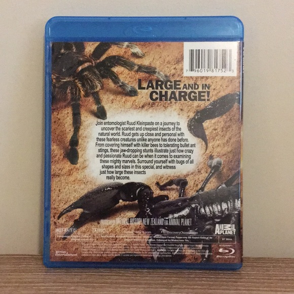 The World’s Biggest and Baddest Bugs Blu-ray Disc - Picture 2 of 6